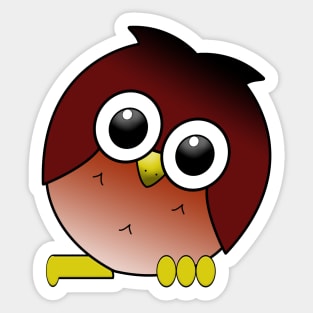 Curious Fowl Sticker